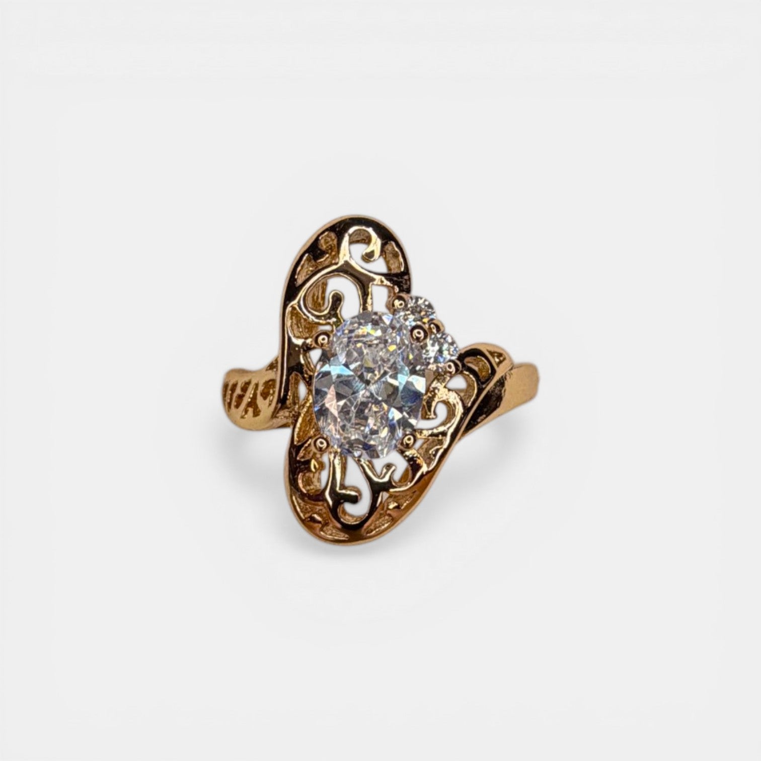 Orelia 18k Gold Plated Ring