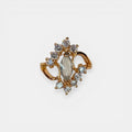 Celestia 18k Gold Plated Ring