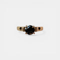 Midnight Promise 18k Gold Plated Ring