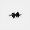 Tears of Onyx 18k Gold Plated Ring