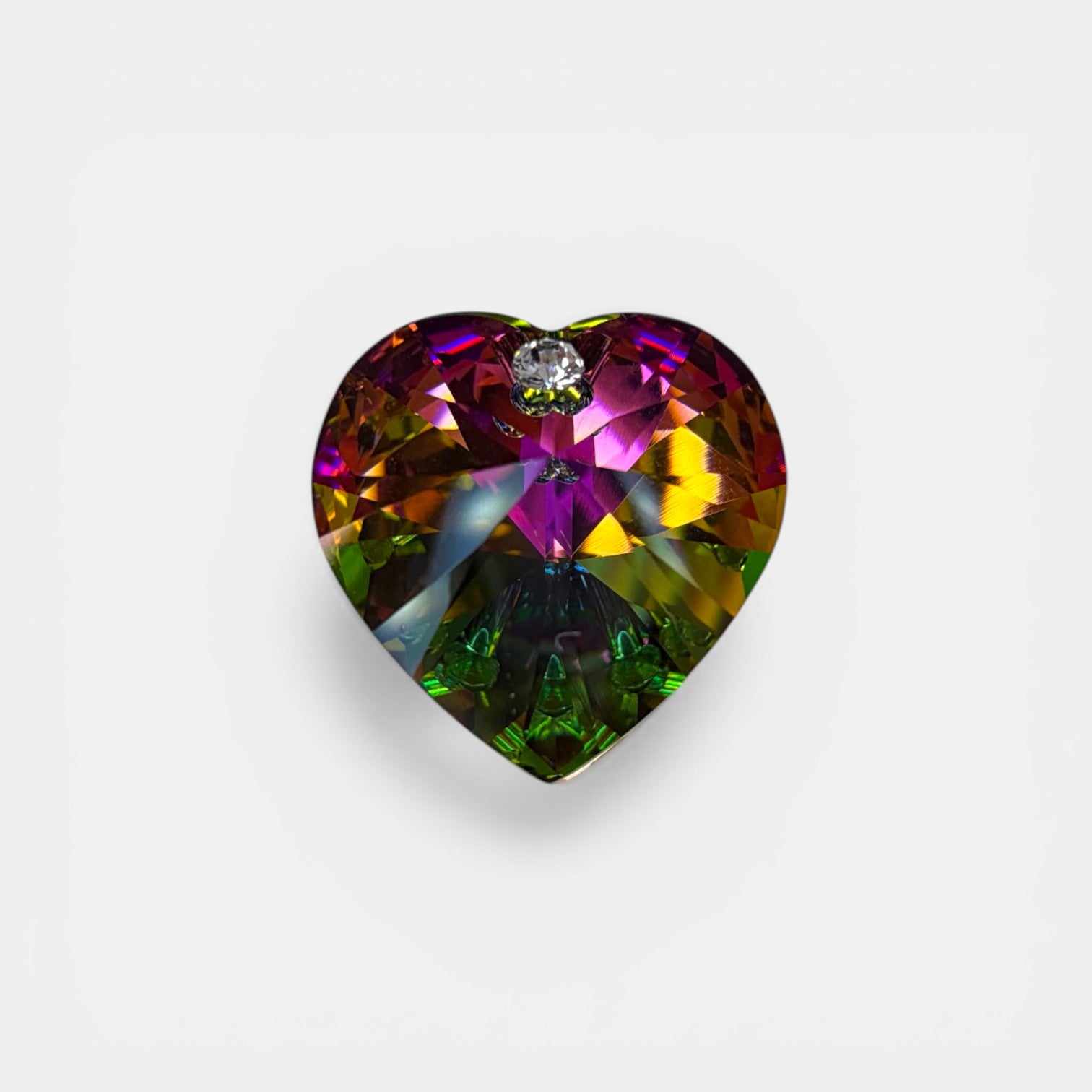 Aurora Heart 18k Gold Plated Ring