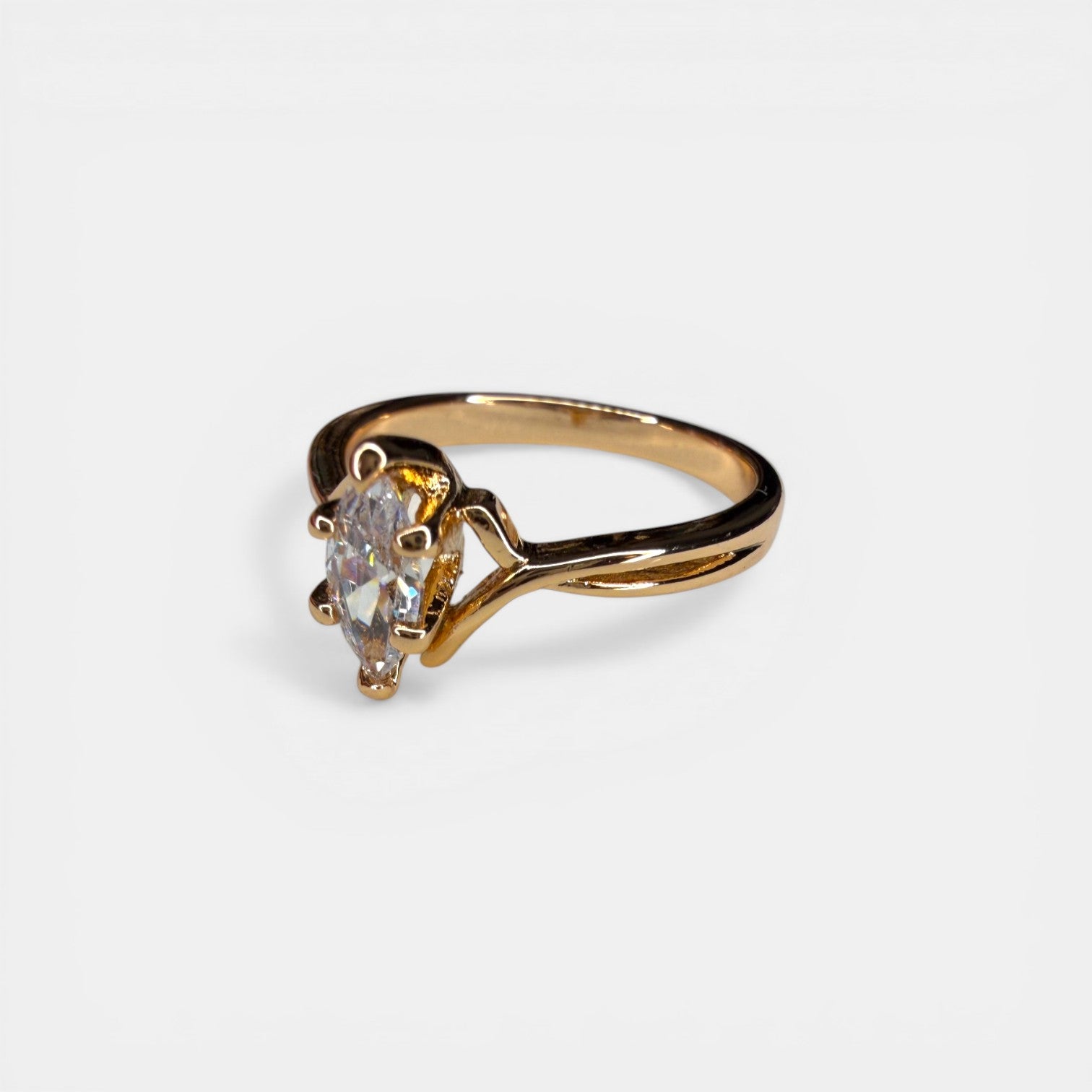 Christine 18k Gold Plated Ring