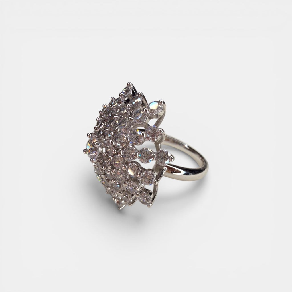 Polaris White Gold Plated Ring