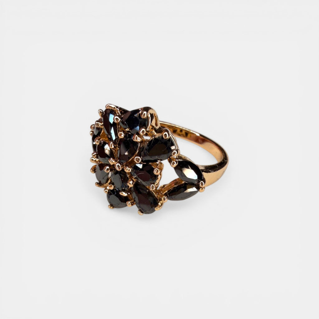 Janet White Gold Plated Ring