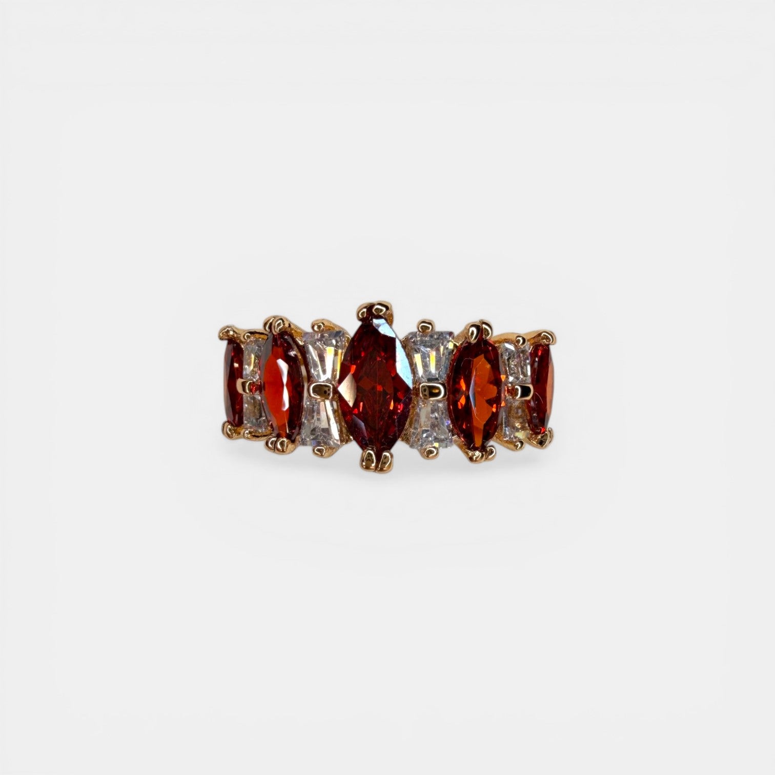 Sharon 18k Gold Plated Ring
