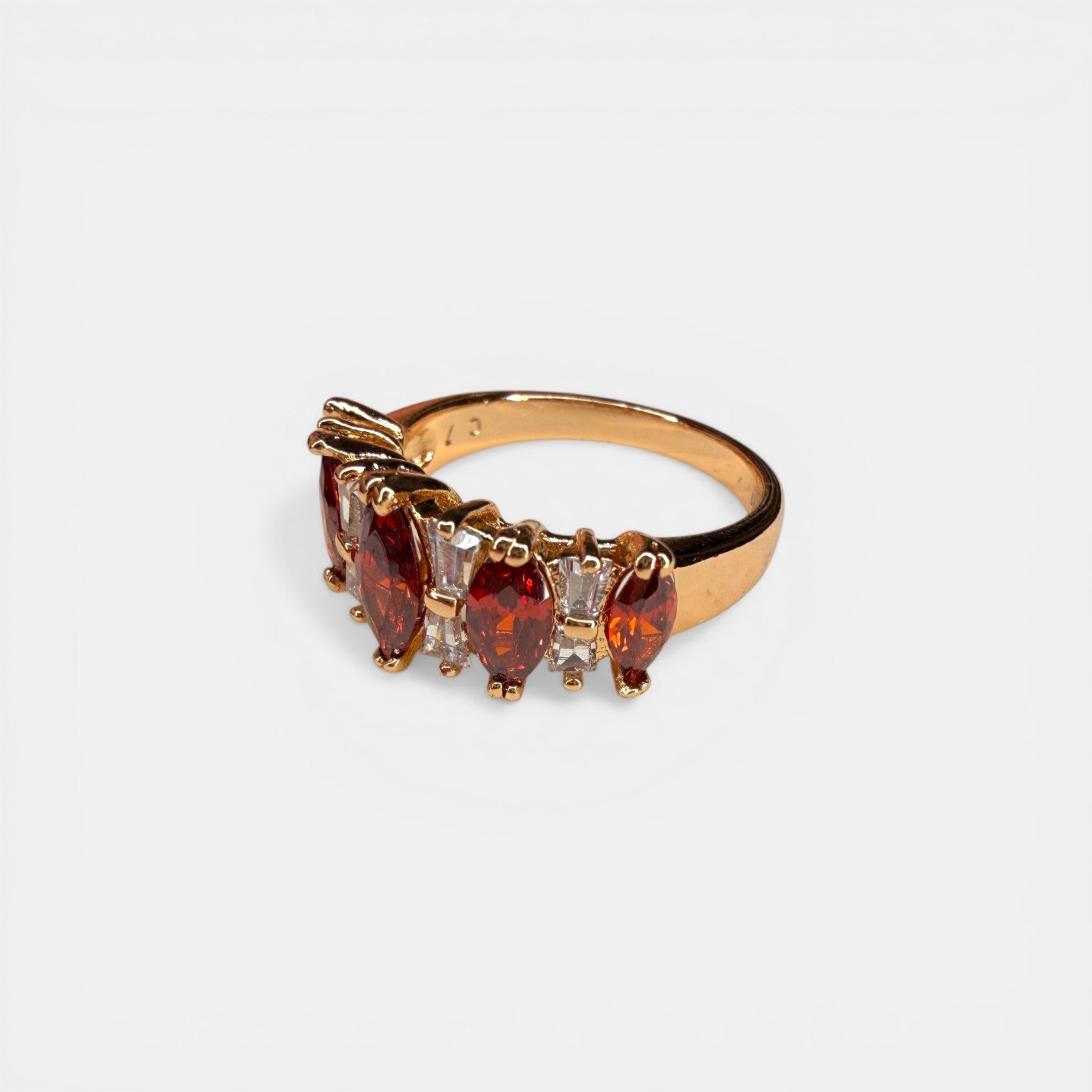 Sharon 18k Gold Plated Ring