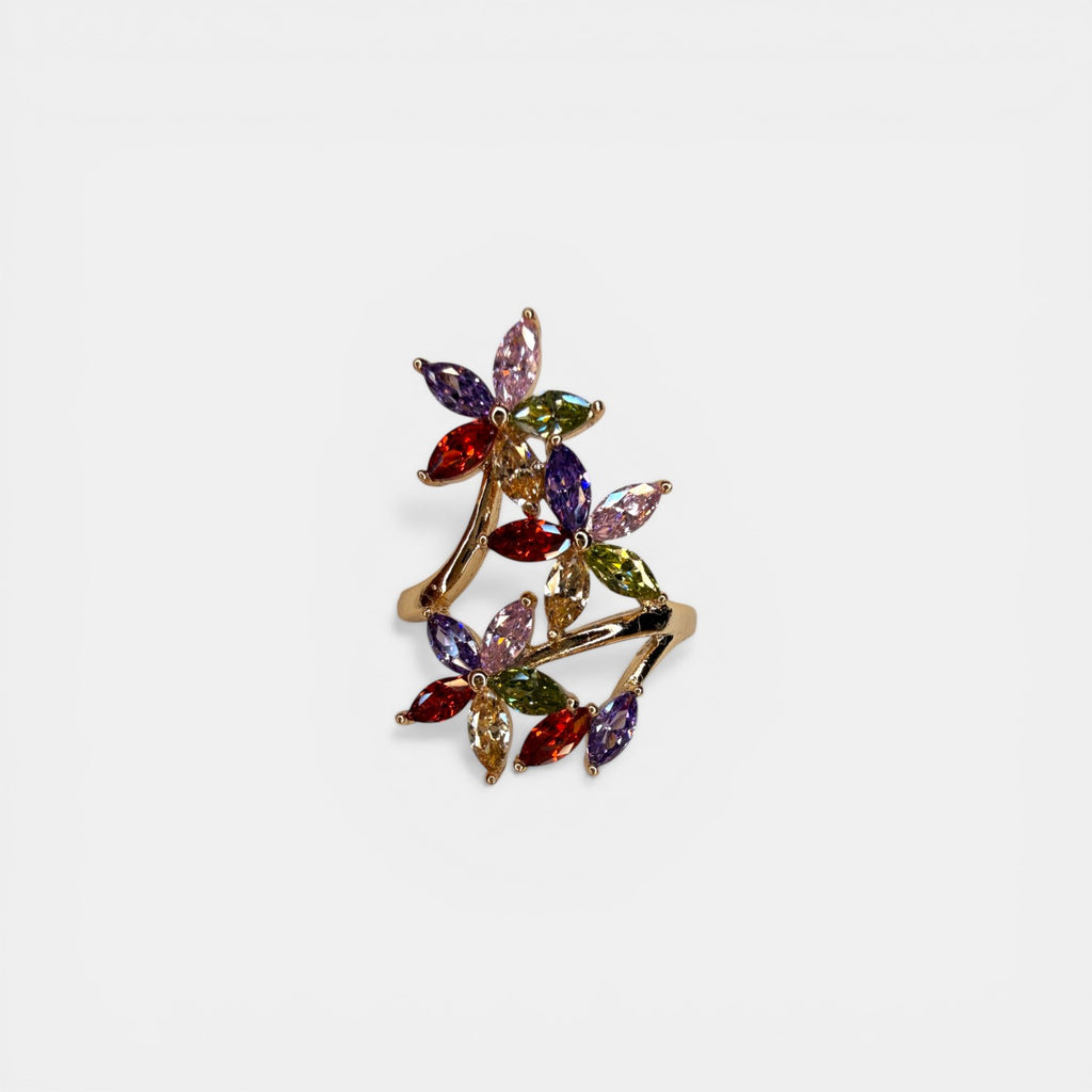 Flora 18k Gold Plated Ring