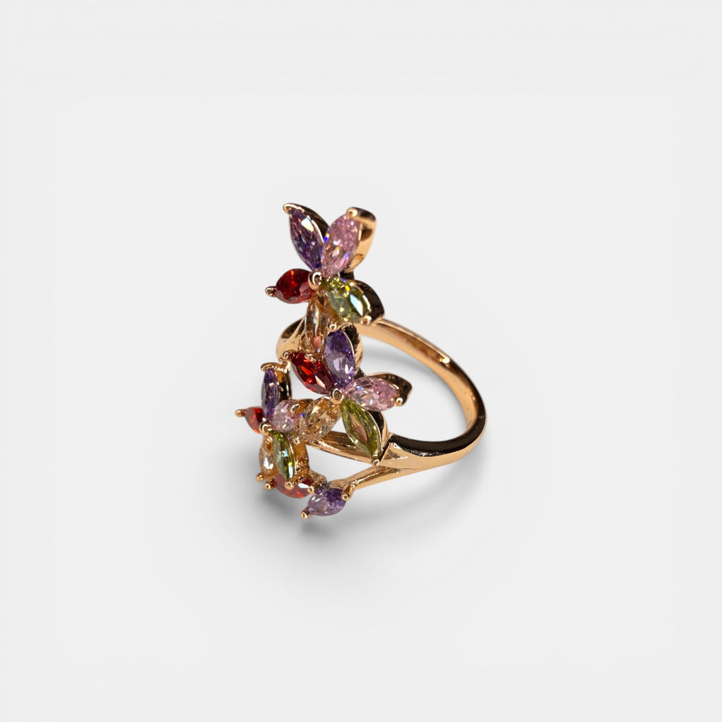 Flora 18k Gold Plated Ring