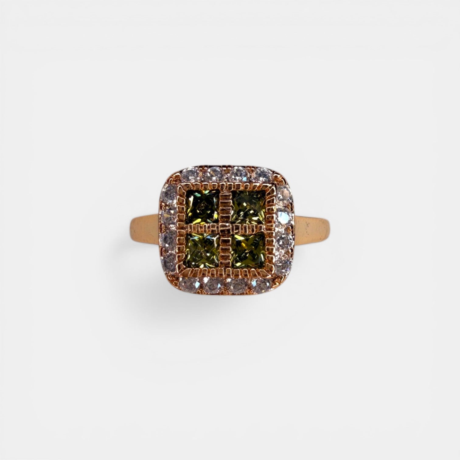 Carolina 18k Gold Plated Ring