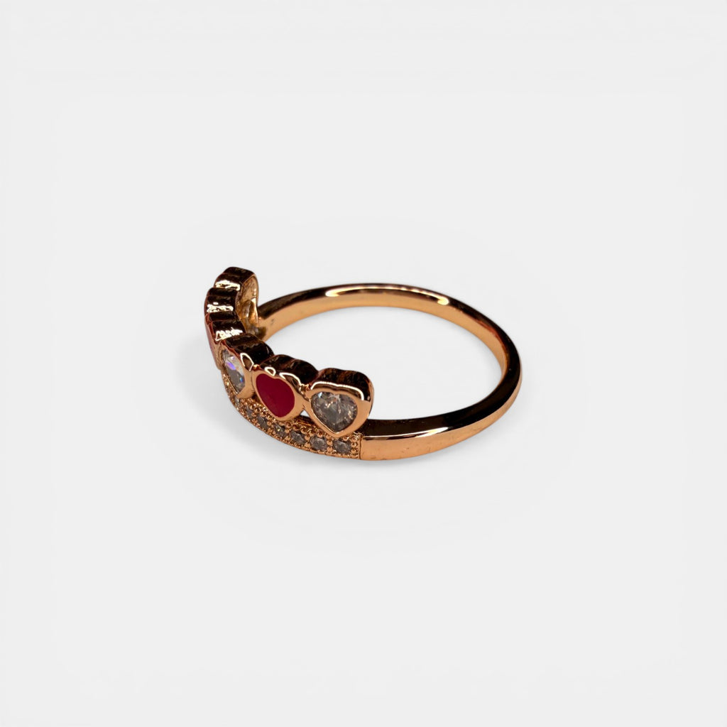 Love Queen 18k Gold Plated Ring