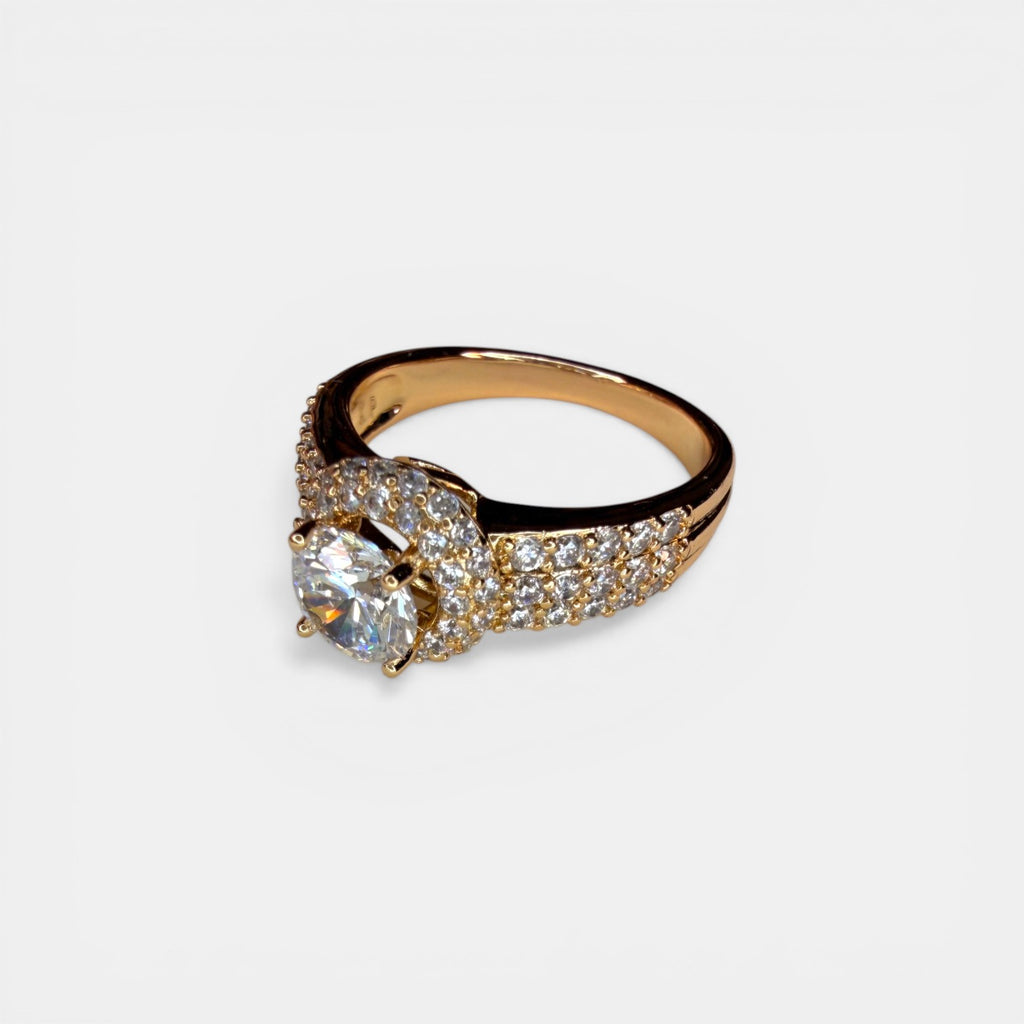 Geneva 18k Gold Plated Ring