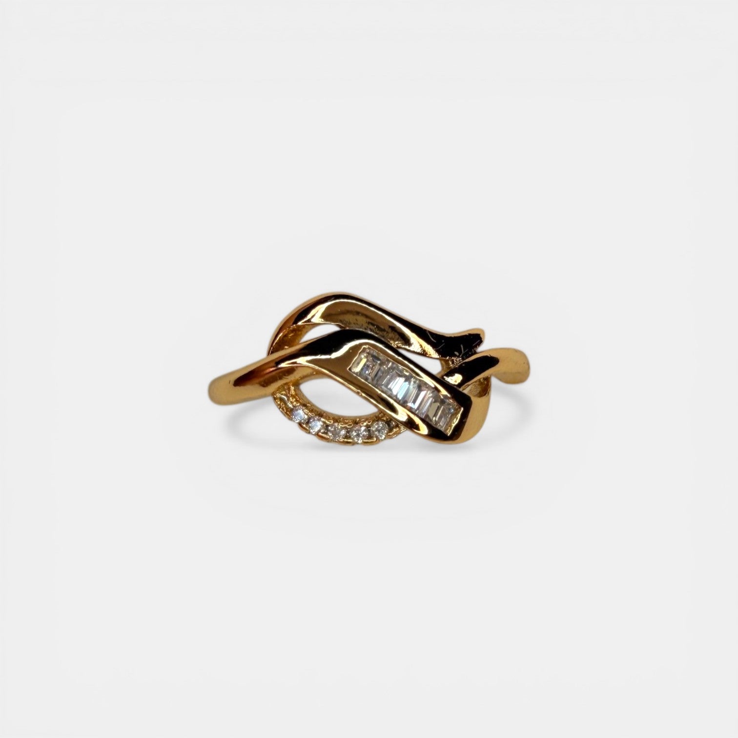 Adelaide 18k Gold Plated Ring