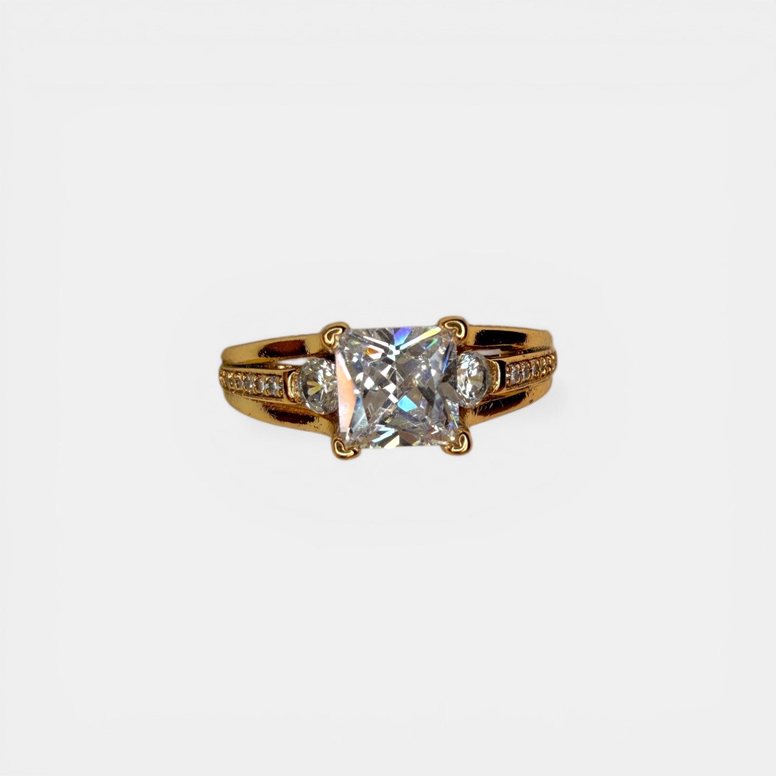 Ciara 18k Gold Plated Ring