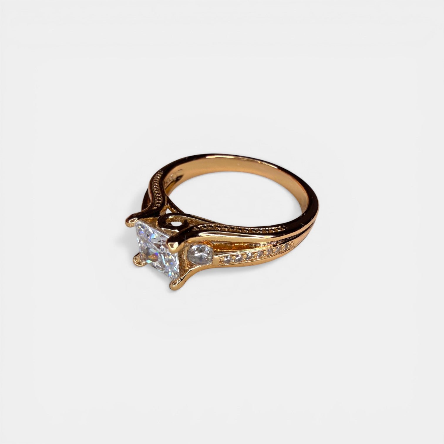 Ciara 18k Gold Plated Ring