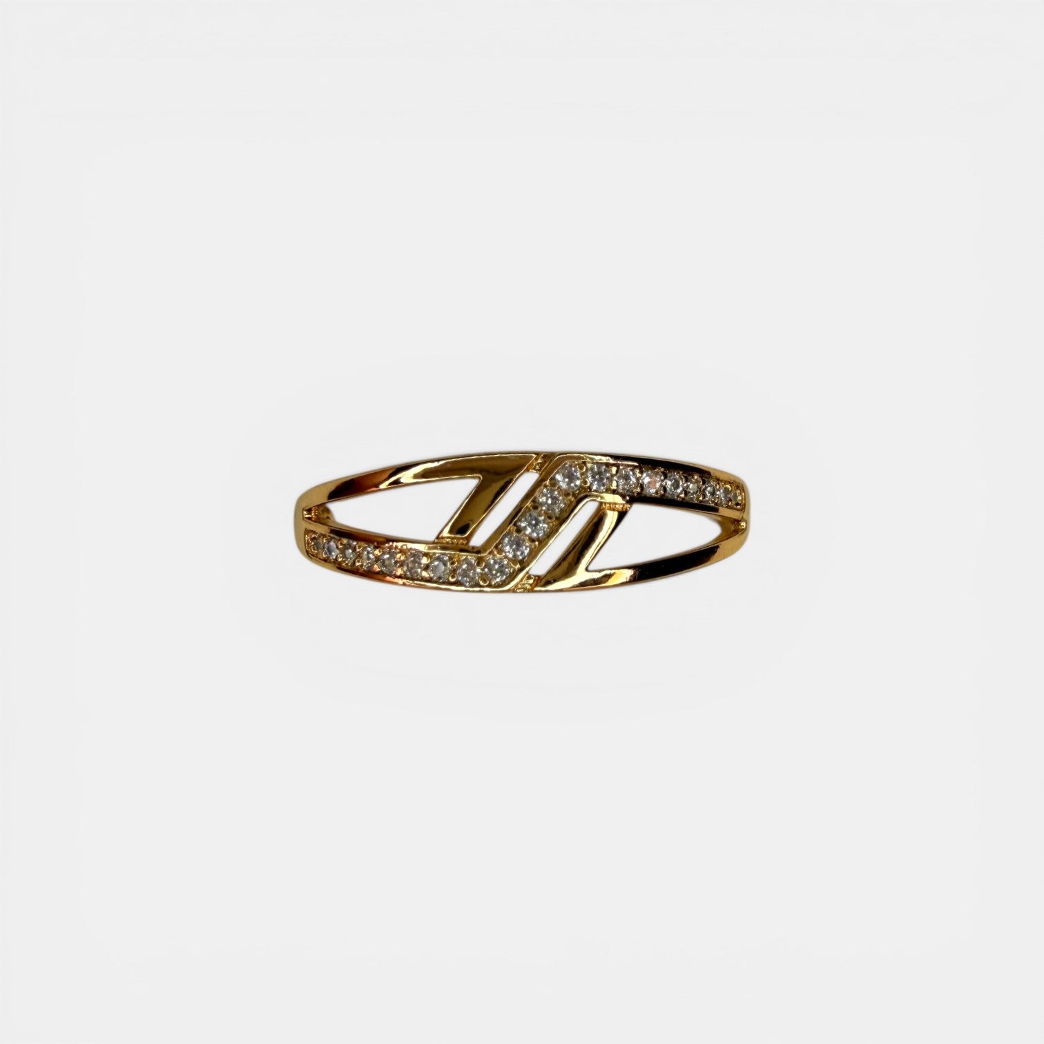 Abilene 18k Gold Plated Ring