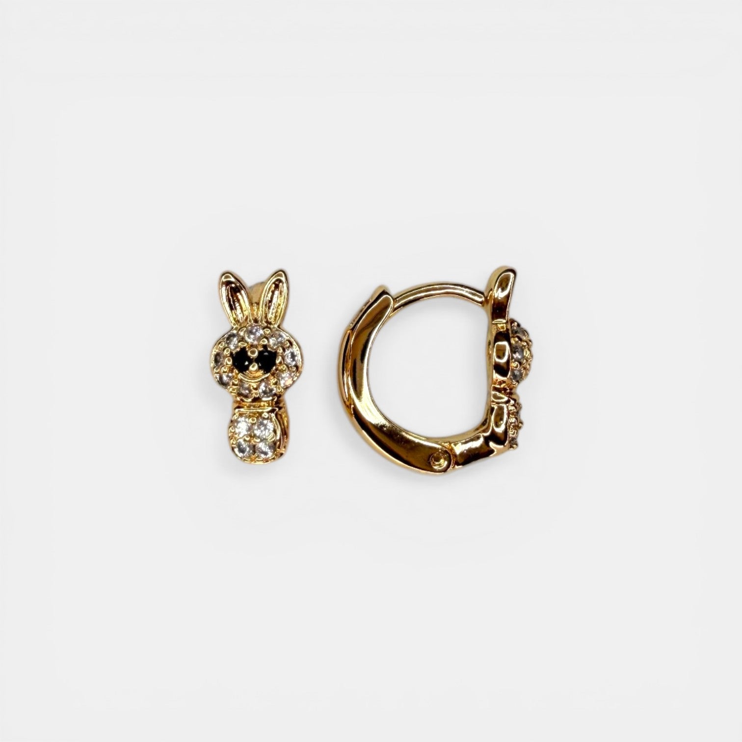 Bunny 18k Gold Plated Earrings