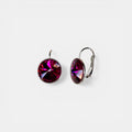 18k White Gold Plated Earrings
