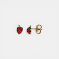 Strawberry 18k Gold Plated Earrings